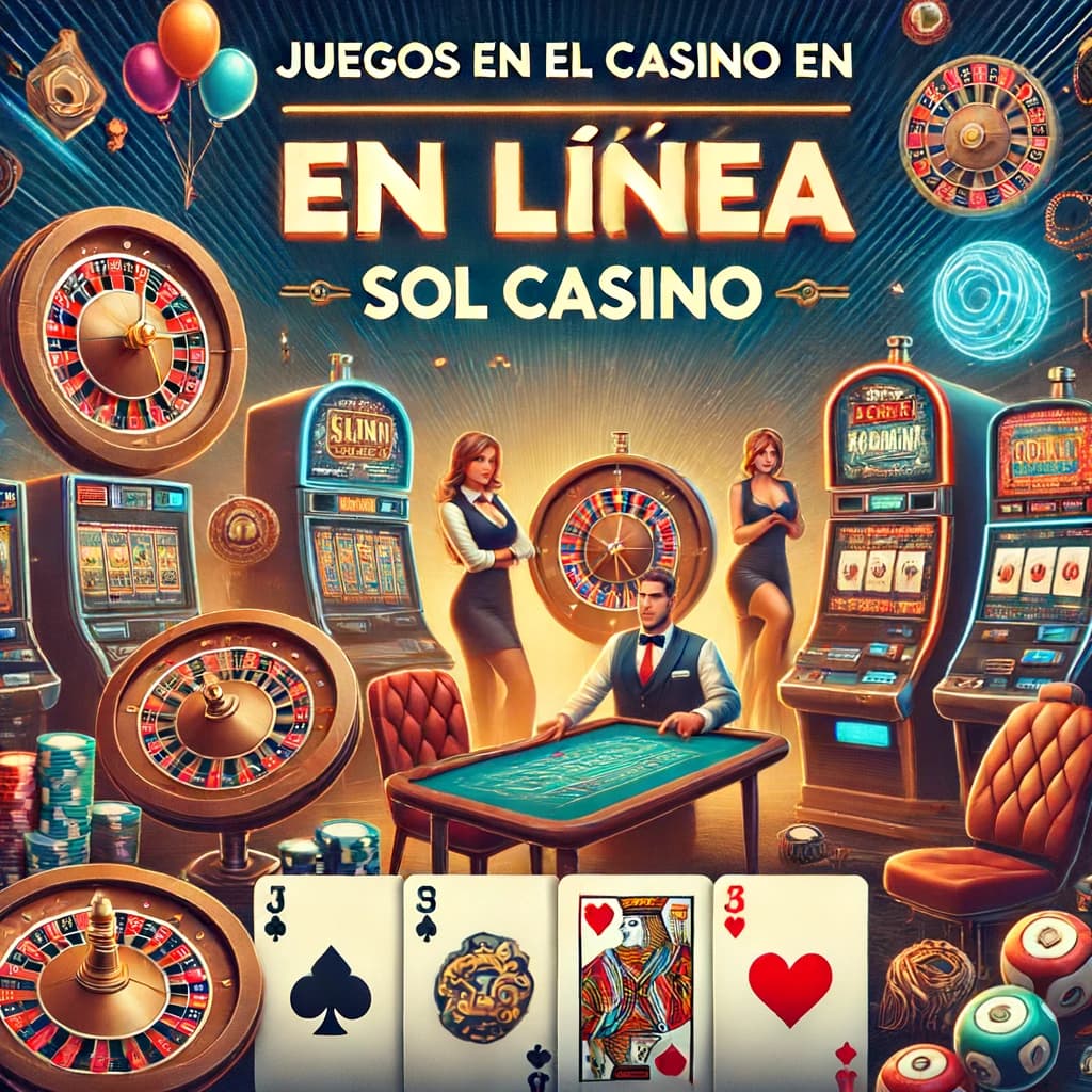 Juegos en el casino en línea Sol casino