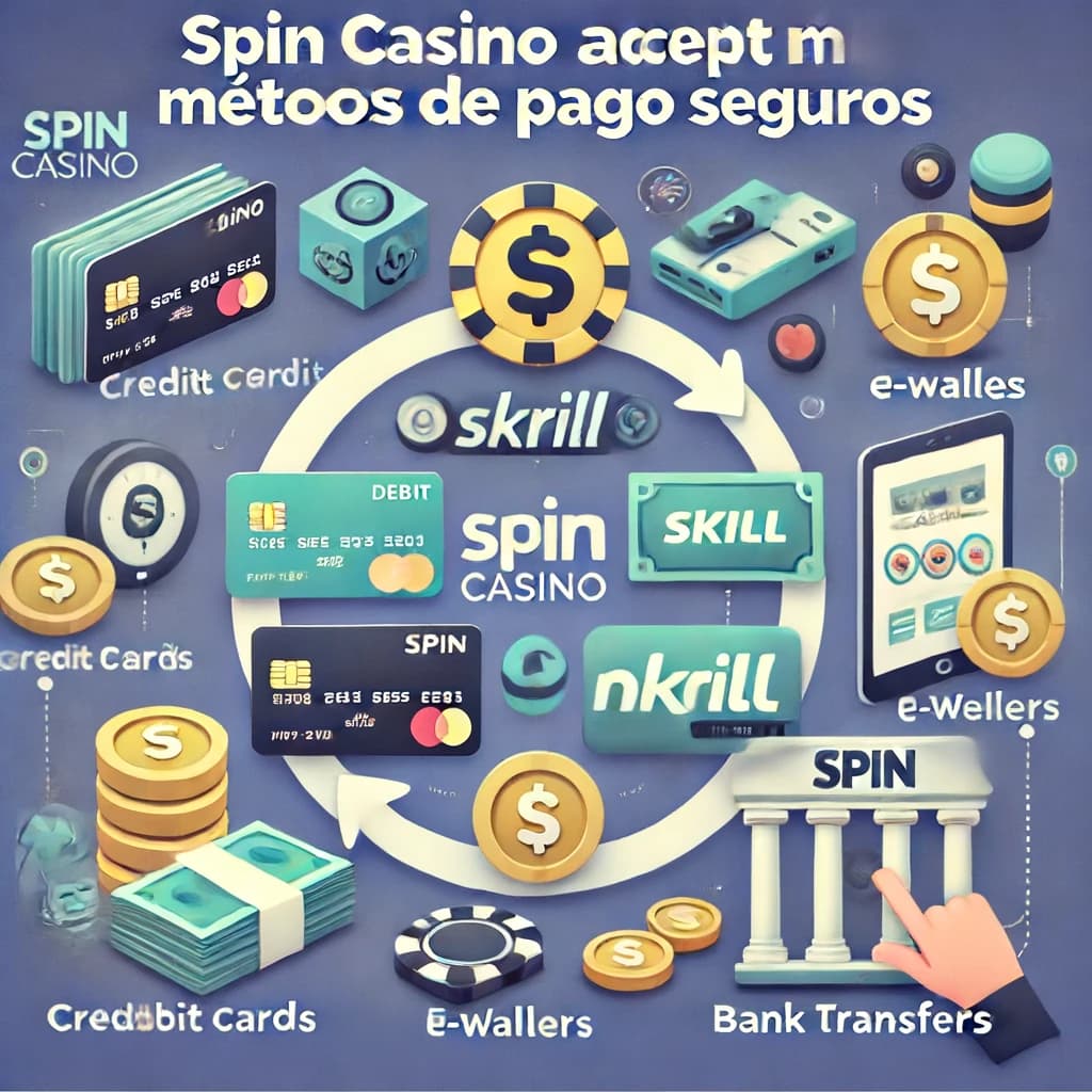 Métodos de Pago y Retiro en Spin Casino Online Casino