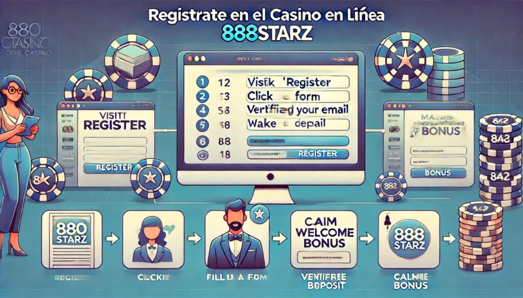 Regístrate en el casino en línea 888starz