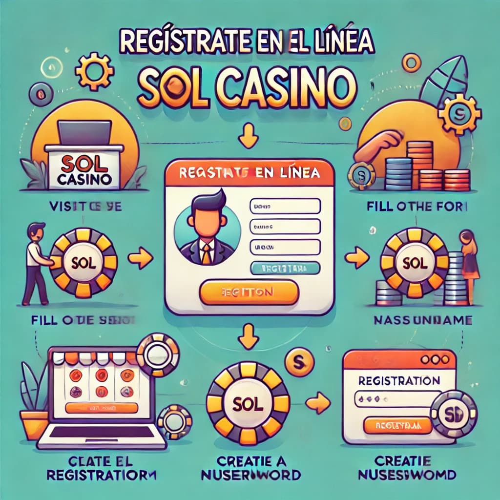 Regístrate en el casino en línea Sol casino