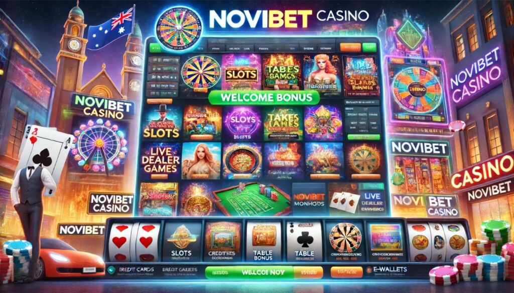 Reseña de Novibet Casino Online en Australia